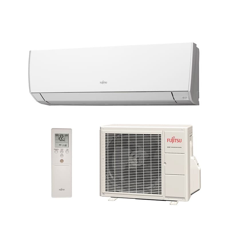 Ar Condicionado Split High Wall Inverter Fujitsu 12000 Btus Frio 220V 1F ASBG12JMCA