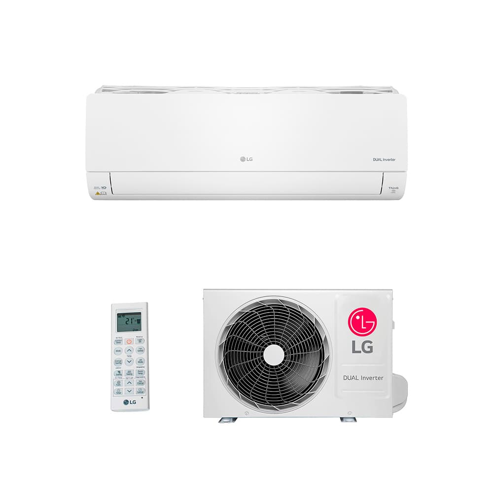 Ar Condicionado Split Hw Inverter LG Dual Voice Uv Nano 12000 Btus Quente/frio 220V S4NW12JA3XB.EB2GAMZ