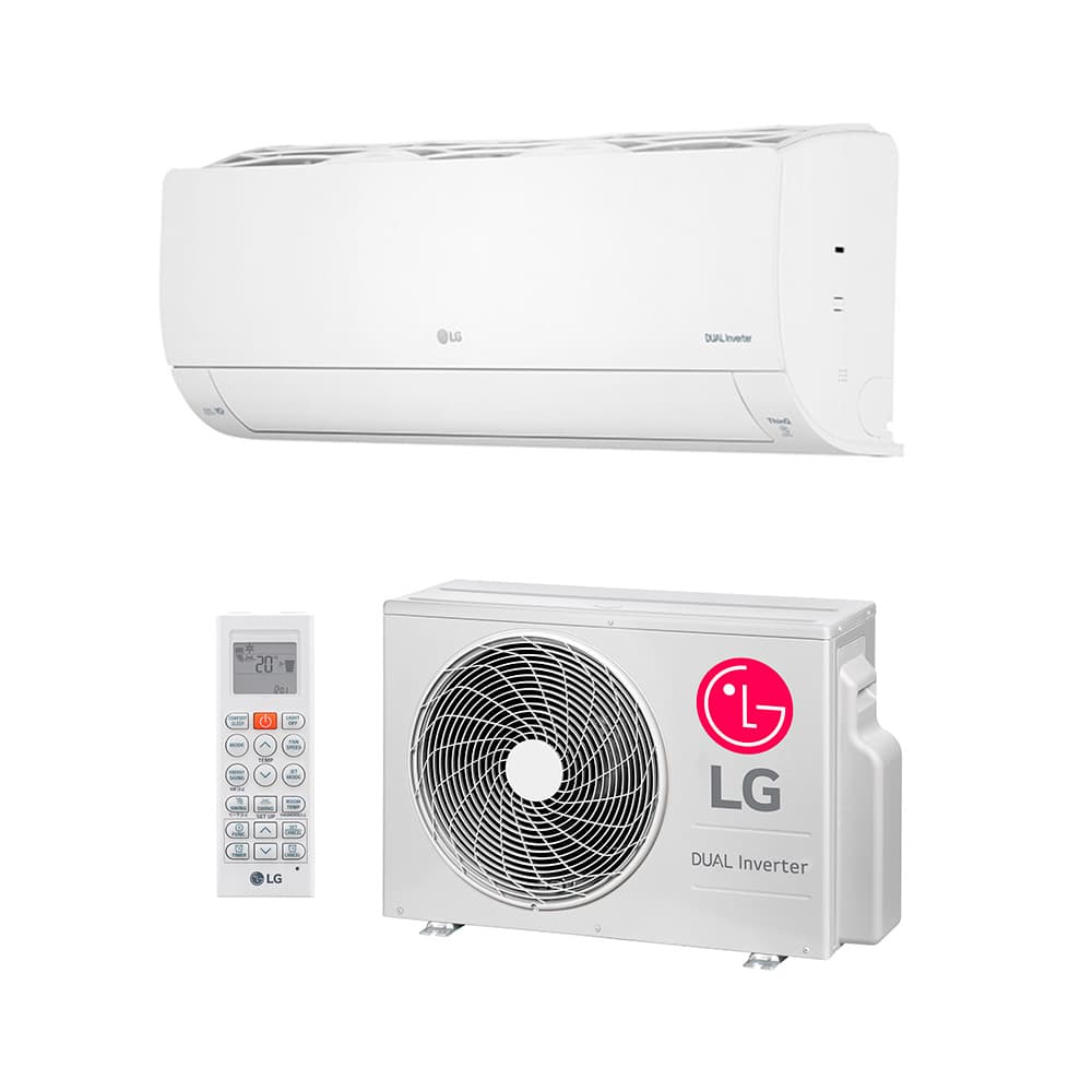 Ar Condicionado Split Hw Inverter LG Dual Voice + Inteligência Artificial 15000 Btus Frio 220V S4-Q15JL31A
