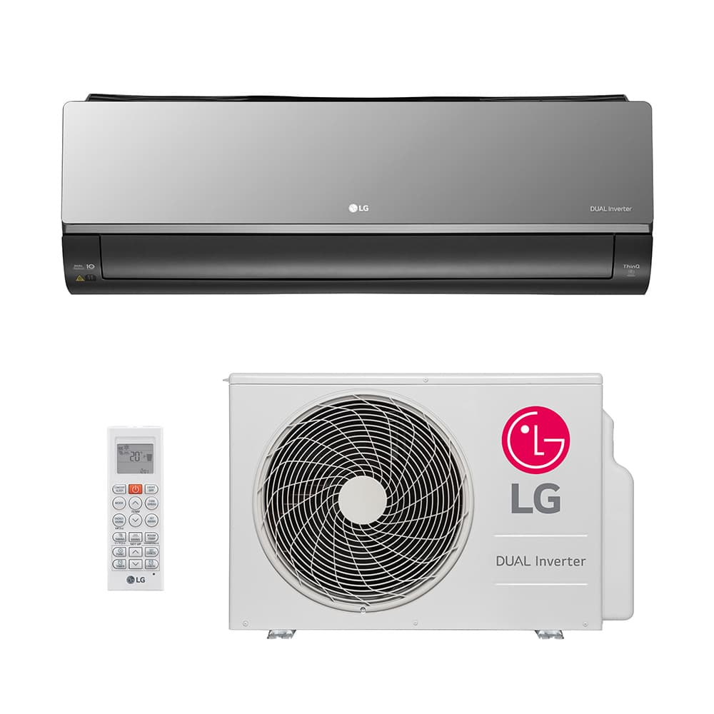 Ar Condicionado Split Hi Wall - Inverter - LG - Dual Artcool - 19.000 BTUs - Quente/Frio - 220V