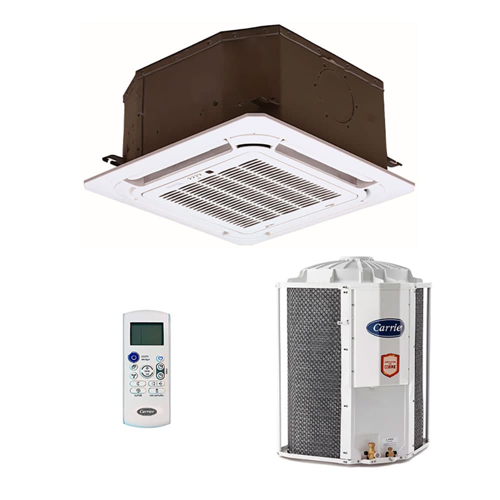 Ar Condicionado Split Cassete 4 Vias - On/Off - Carrier - 58.000 BTUs - Frio - 220V Trifásico