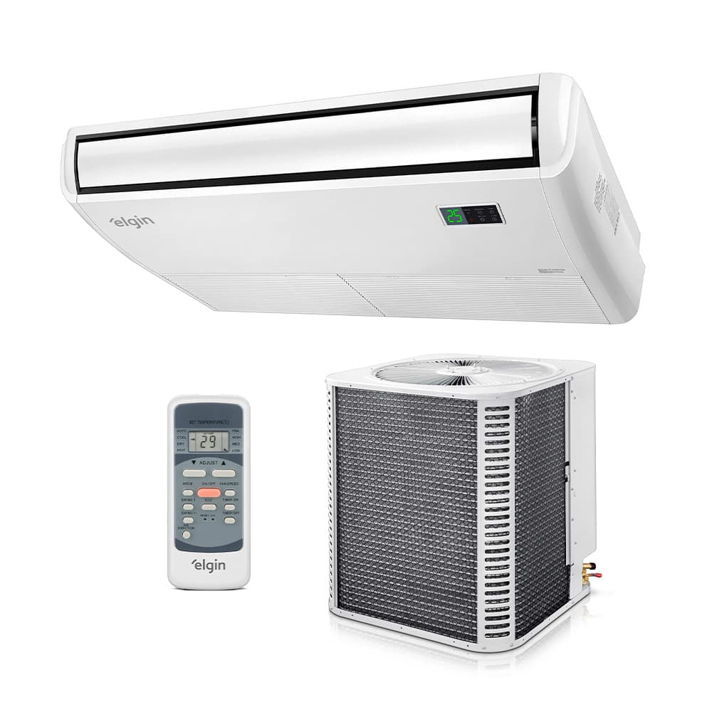 Ar Condicionado Split Piso Teto Eco Inverter Elgin 48000 Btus Frio 220V Monofásico 45PVFI48B2DC