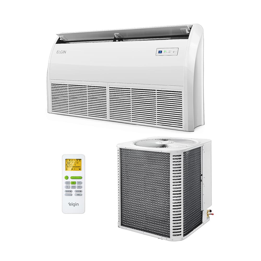Ar Condicionado Split Piso Teto Eco On/off Elgin R-32 60000 Btus Frio 380V Trifásico 45PEFI60C2NA