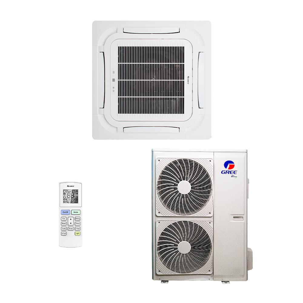 Ar Condicionado Split Cassete 4 Vias - Inverter R-32 - G-prime Plus - Gree - 60.000 BTUs - Frio - 220V Monofásico