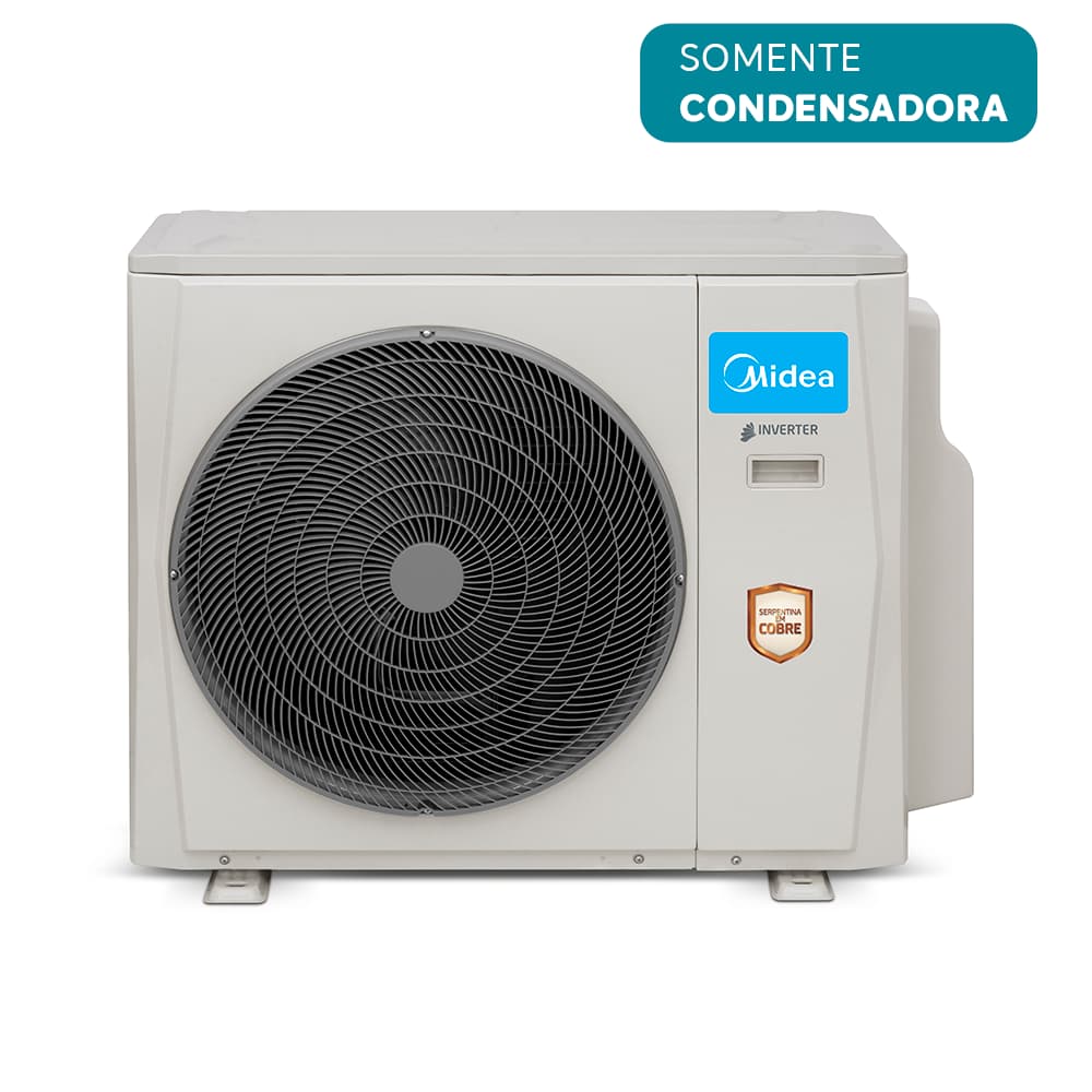 Condensadora Multi Split Inverter R410A Midea 18.000 BTUs Quente/Frio 220V Monofásico 38MBMBA18M5 - AVULSO