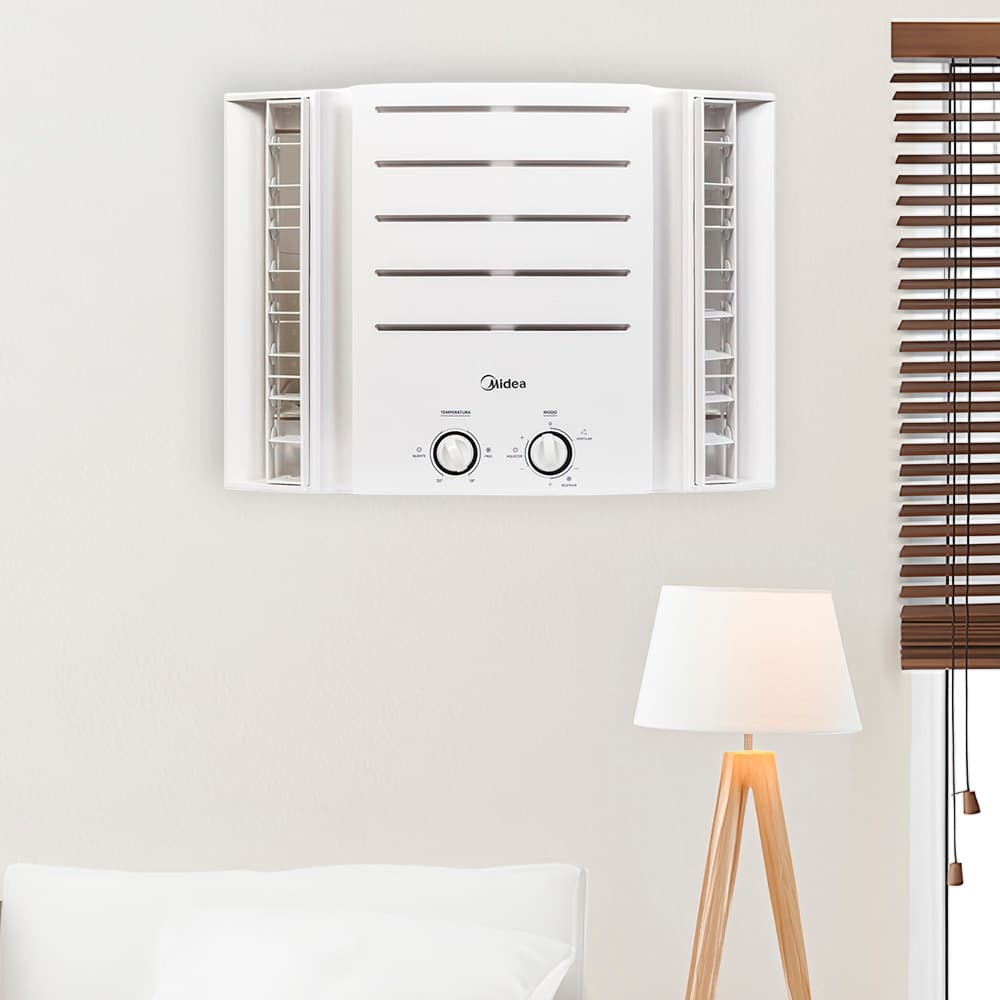 Ar Condicionado Janela - Manual - Midea - 10.000 BTUs - Frio - 127V Monofásico