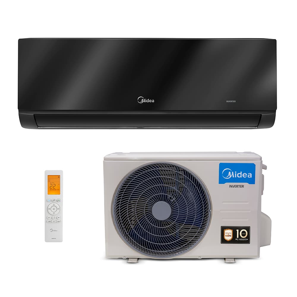 Ar Condicionado Split Hi Wall - Inverter R-32 - Xtreme Save Connect Black Edition - Springer Midea - 18.000 BTUs - Quente/Frio - 220V Monofásico