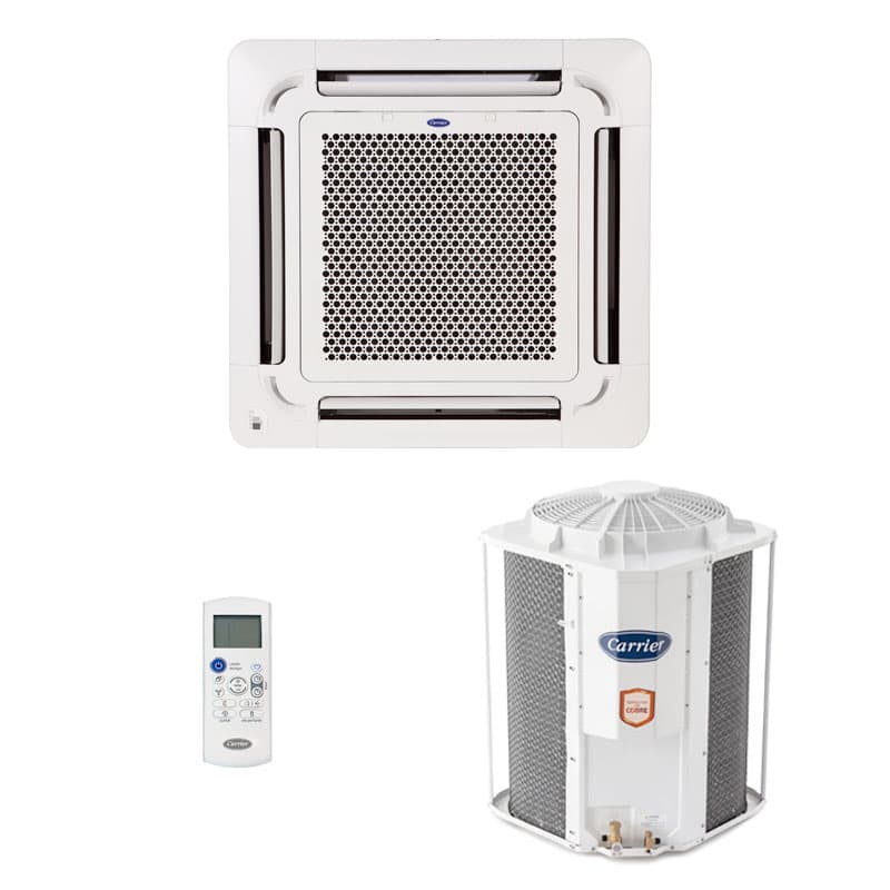 Ar Condicionado Split Cassete 4 Vias - On/Off - Carrier - 46.000 BTUs - Quente/Frio - 220V Trifásico