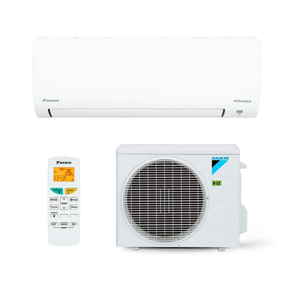 Ar Condicionado Split Hw Inverter EcoSwing Smart R-32 Daikin 9000 Btus Quente/Frio 220V Mono FTHP09Q5VL