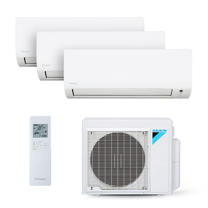 Ar Condicionado Multi Split Inverter Daikin 24.000 Btus (3x Evap 9.000) Quente/Frio 220V Monofásico