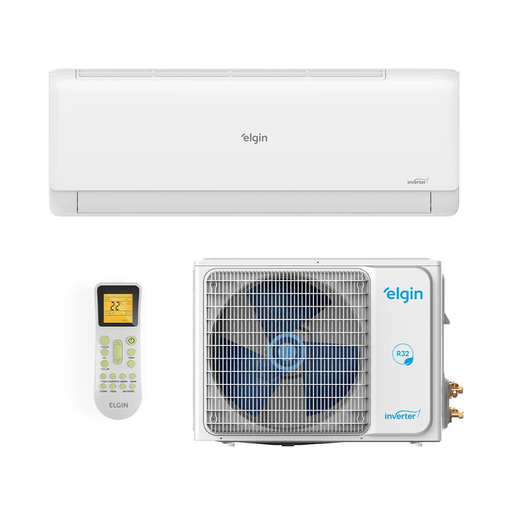 Ar Condicionado Split Hi Wall - Inverter R-32 - Eco II - Elgin - 30.000 BTUs - Quente/Frio - 220V Monofásico