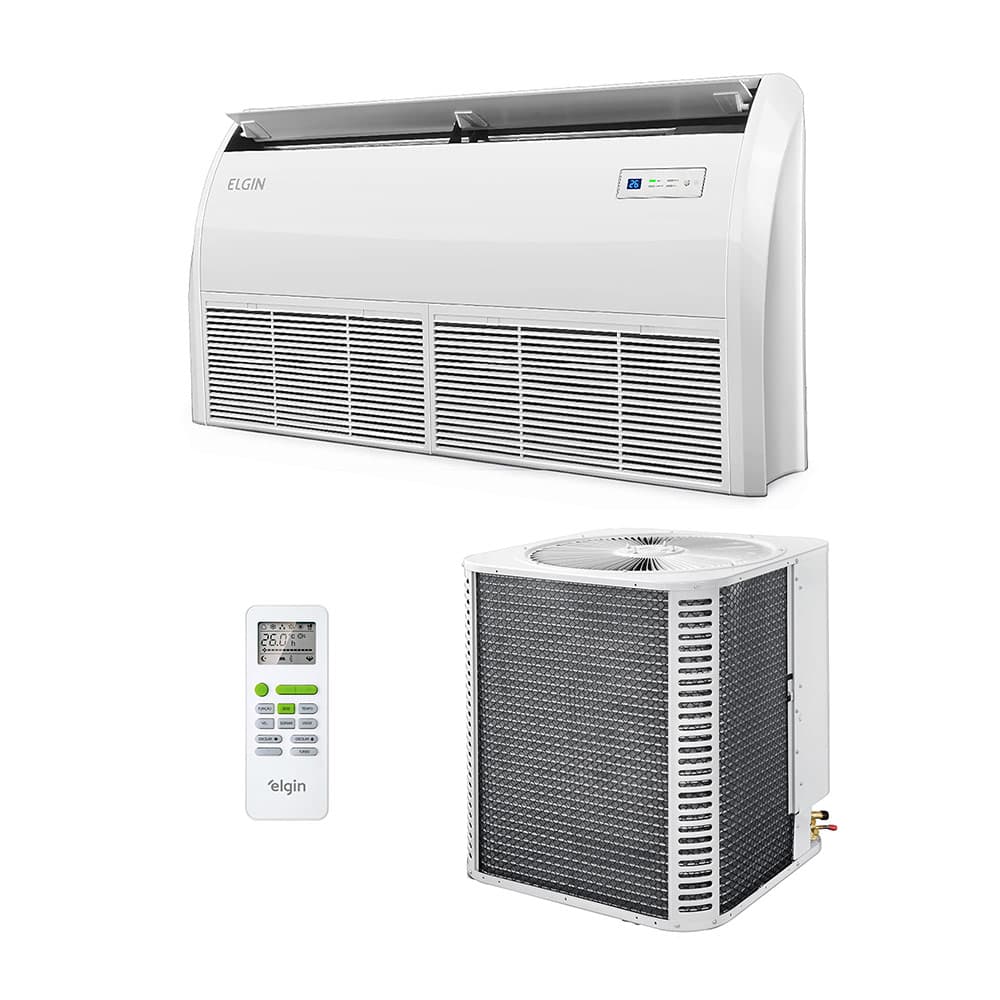 Ar Condicionado Split Piso Teto Eco R-32 On/off Elgin 60000 Btus Frio 220V Trifásico 45PEFI60C2.