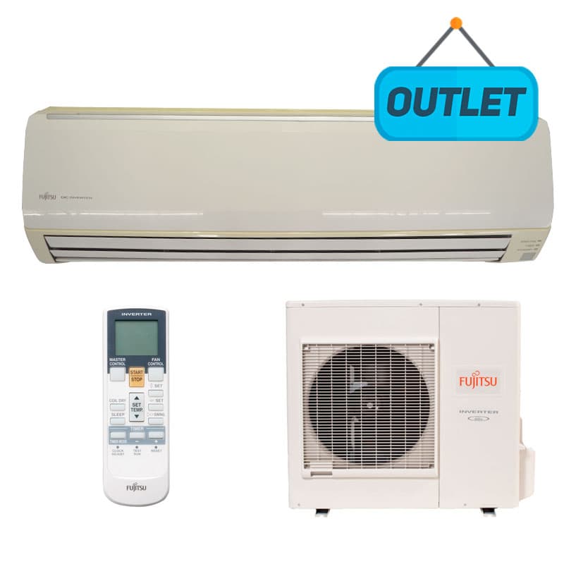 Ar Condicionado Split Hw Inverter Fujitsu 27000 Btus Frio 220V Monofasico ASBG30JFBB - OUTLET3