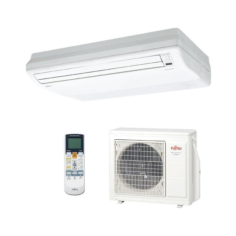 Ar Condicionado Split Piso Teto Inverter Fujitsu 23000 Btus Quente/Frio 220V Monofasico ABBG24LVTA