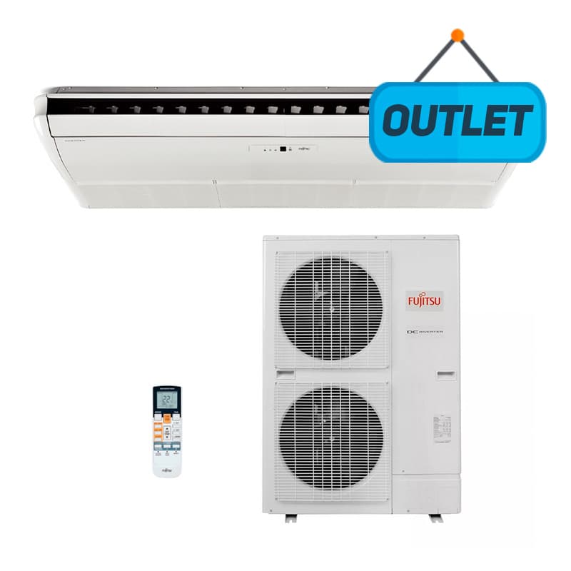 Ar Condicionado Split Piso Teto Inverter Fujitsu 48000 Btus Quente/frio 380V Trifasico ABBG54LRTA - OUTLET