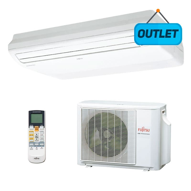 Ar Condicionado Split Piso Teto Inverter Fujitsu 23000 Btus Quente/frio 220V Monofasico ABBF24LAT1 - OUTLET