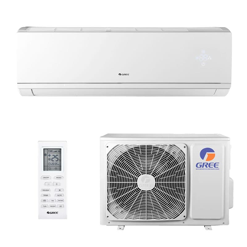 Ar Condicionado Split Hw Inverter Eco Garden Gree 18000 Btus Quente/frio 220V Monofasico GWH18QD-D3DNB8M