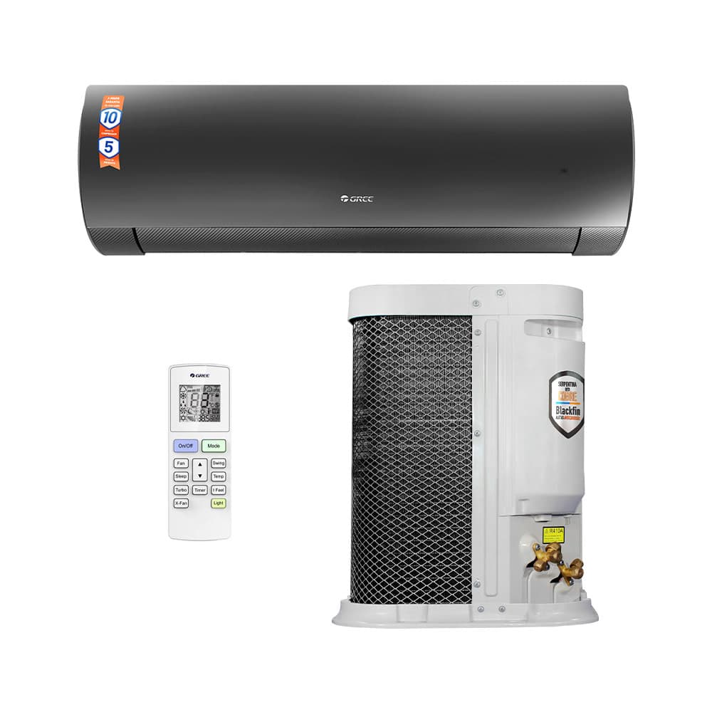 Ar Condcionado Split Hw Inverter Gree G-diamond Top Connection 18000 Btus Frio 220V GWC18ACD-D3DNA1B/I