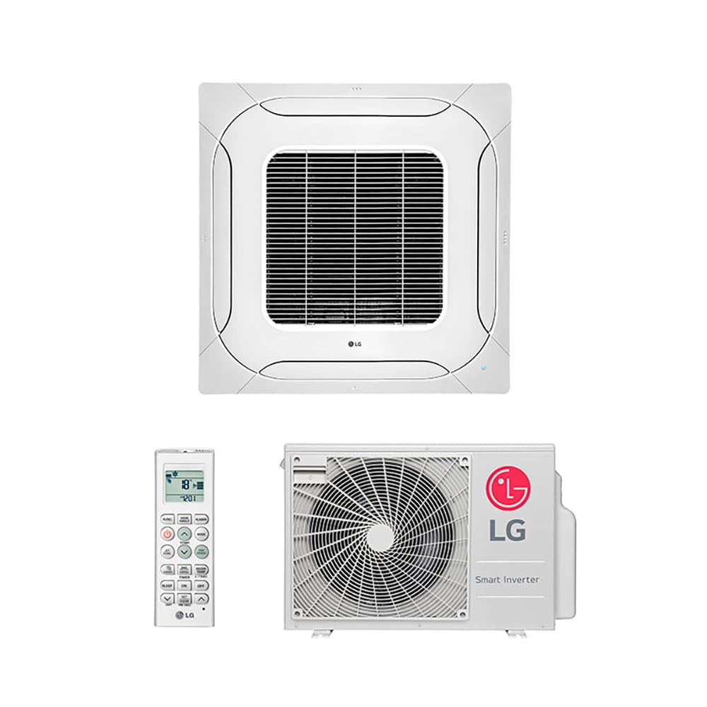 Ar Condicionado Split Cassete 4 Vias - Inverter - LG - 18.000 BTUs - Quente/Frio - 220V Monofásico