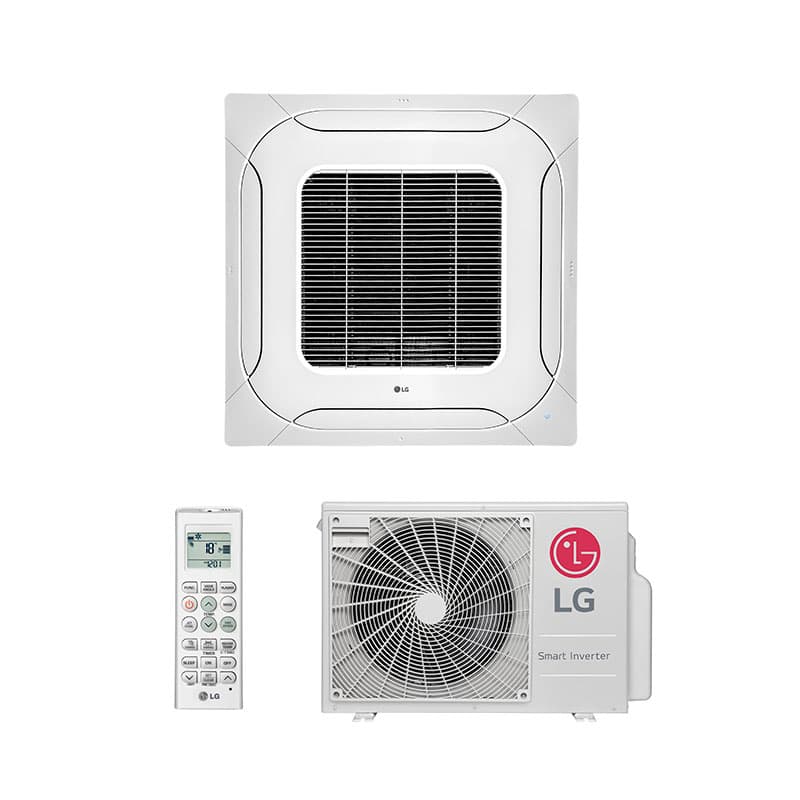 Ar Condicionado Split Cassete 4 Vias - Inverter - LG - 18.000 BTUs - Quente/Frio - 220V Monofásico