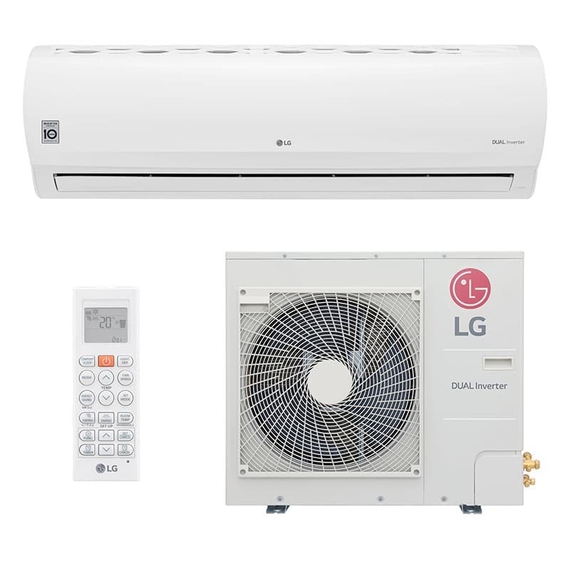 Ar Condicionado Split Hw Dual Power Inverter Lg 31000 Btus Quente/Frio 220V Monofasico S4NW31V43B1.EB2GAMZ