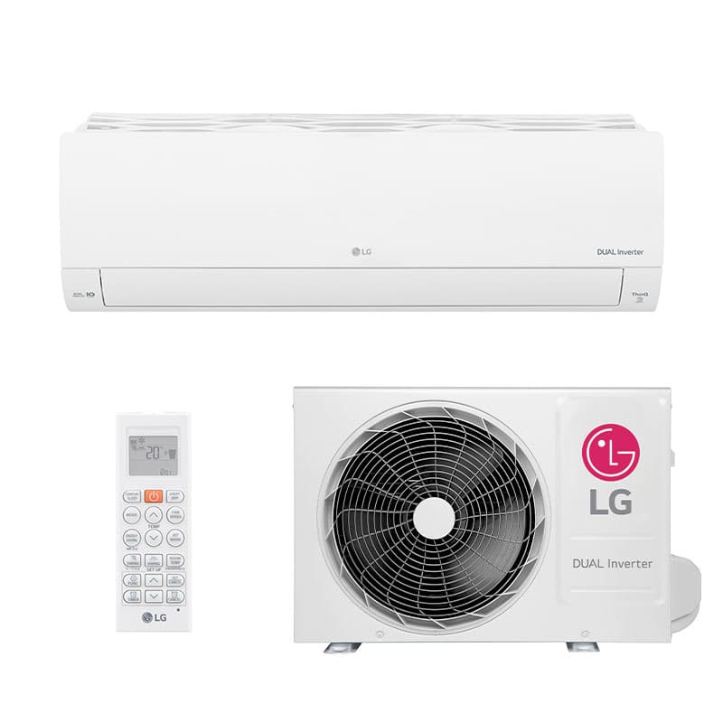Ar Condicionado Split Hw Lg Dual Voice Inverter 24.000 Frio 220V Monofásico S4NQ24K231D.EB2GAMZ