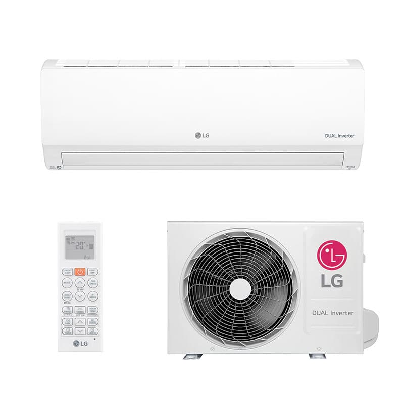 Ar Condicionado Split Hw Dual Inverter Voice LG 9000 Btus Frio 220V Monofásico S4NQ09WA51C.EB2GAMZ