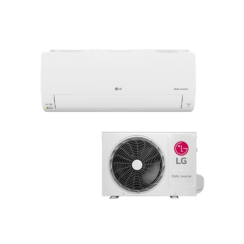 Ar Condicionado Split Hw Inverter LG Dual Voice UV Nano 9000 Btus Quente/Frio 220V S4NW09AA3XA.EB2GAMZ