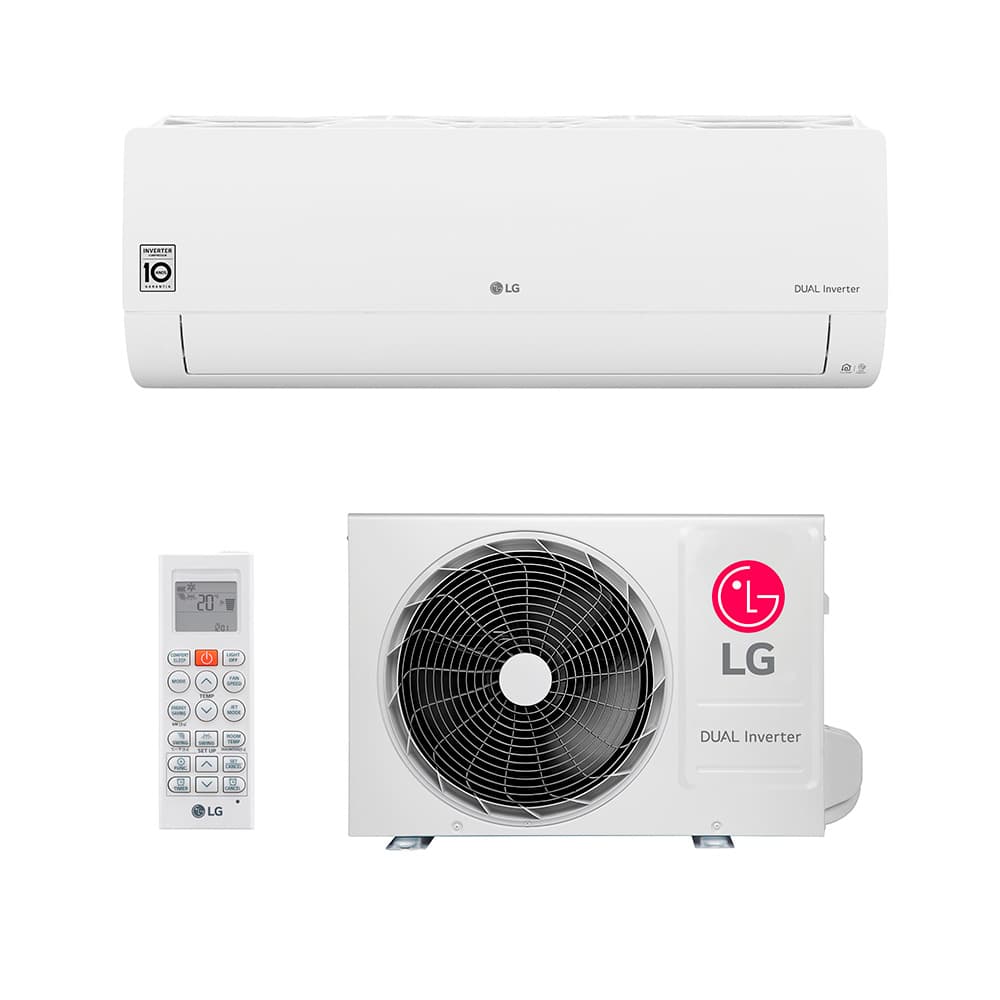 Ar Condicionado Split Hw LG Dual Voice Inverter 12000 Btus Frio 127V Monofásico S4NQ12JA31G.EB1GAMZ
