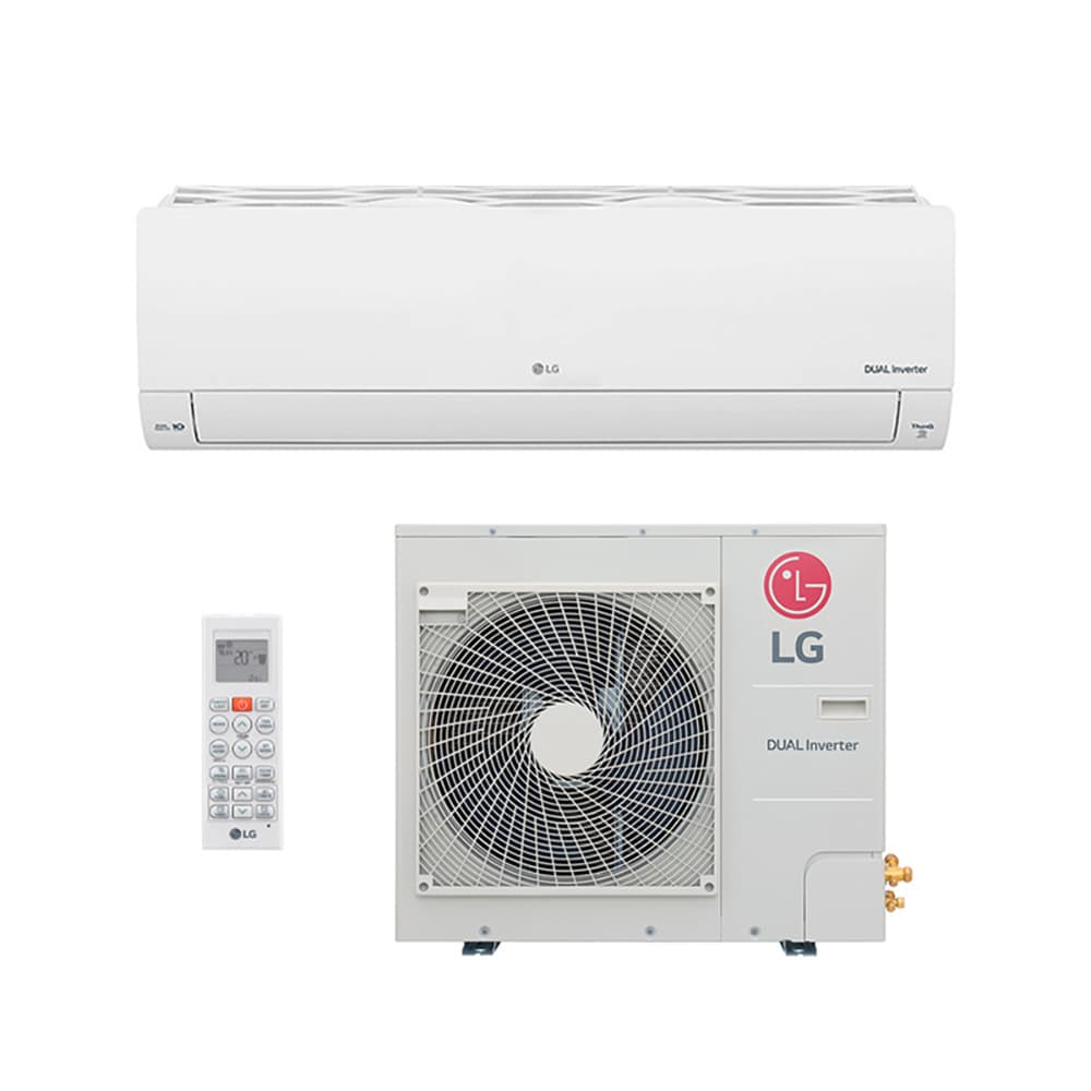 Ar Condicionado Split Hi Wall - Inverter - LG - Dual Voice - 30.000 BTUs - Quente/Frio - 220V Monofásico