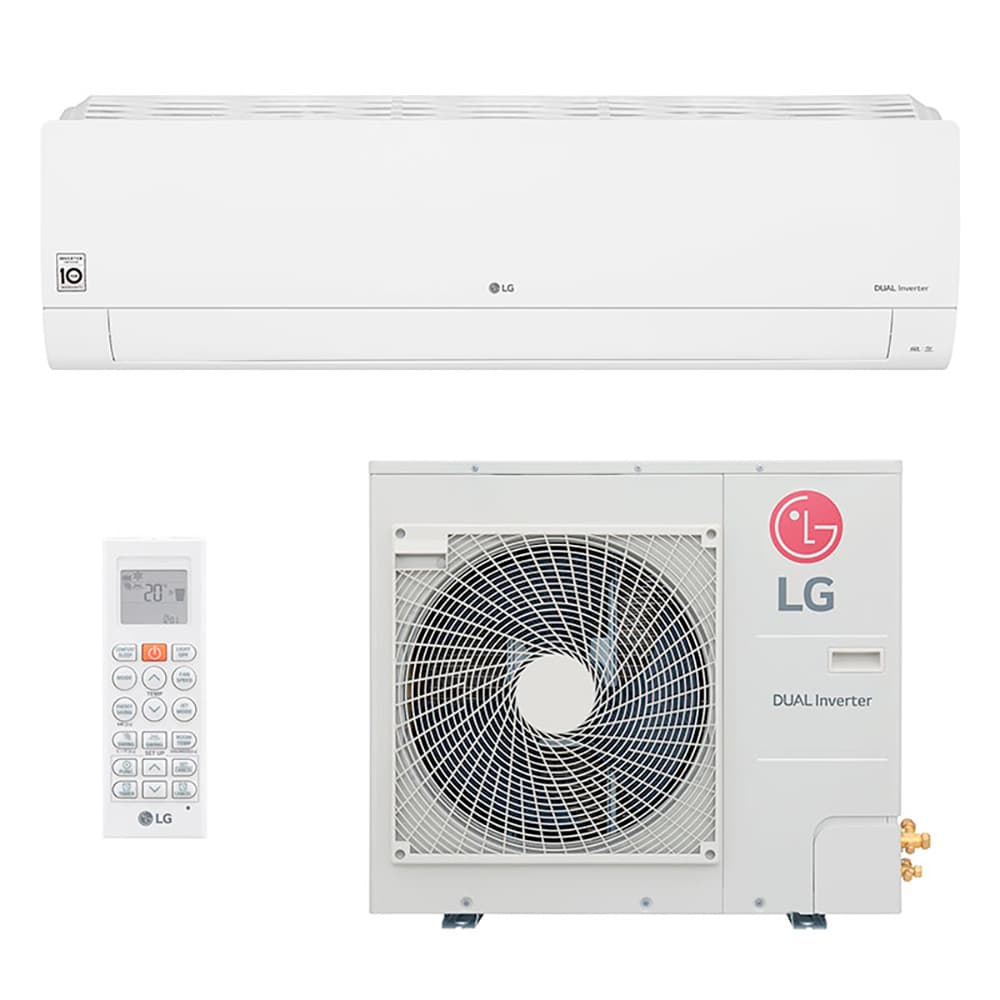 Ar Condicionado Split Hw LG Dual Voice Inverter 36000 Btus Quente/frio 220V Monofásico S4NW36R43FB. EB2GAMZ