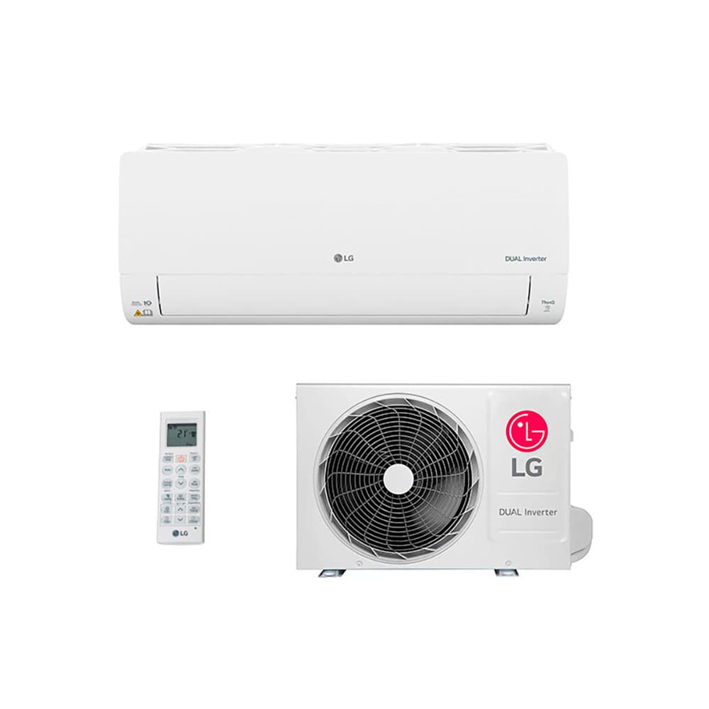 Ar Condicionado Split Hw Inverter LG Dual Voice UV Nano 9000 Btus Quente/frio 220V S4NW09AA3XB.EB2GAMZ