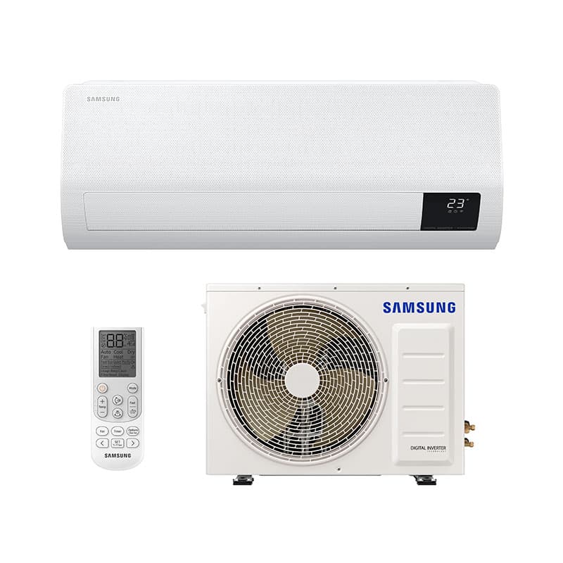 Ar Condicionado Split Inverter Windfree Samsung 22000 Btus Quente/frio 220V Monofasico AR24TSHCBWKNAZ