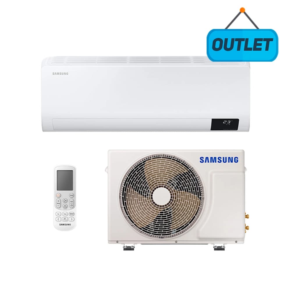 Ar Condicionado Split Digital Inverter Ultra Samsung 9000 Btus Frio 220V Monofásico AR09BVHZCWKNAZ -OUTLET