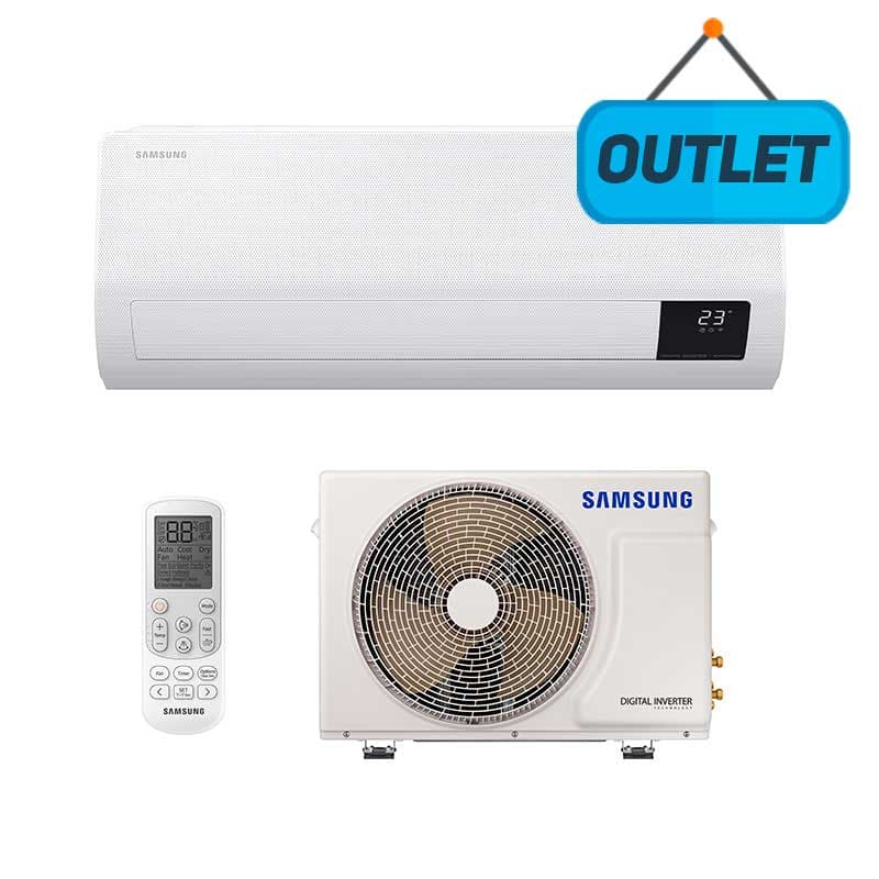 Ar Condicionado Split Inverter Windfree Samsung 9000 Btus Q/f 220v Mono AR09TSHCBWKNAZ - OUTLET
