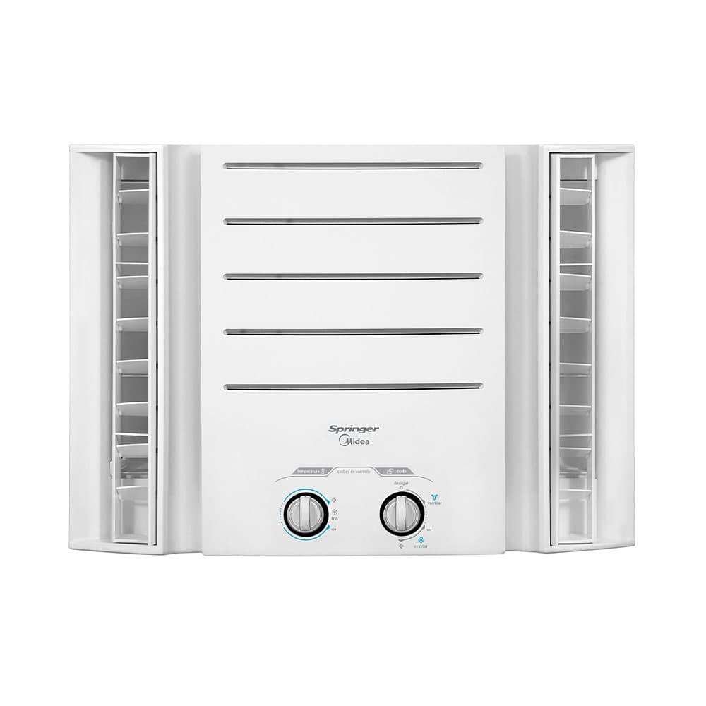 Ar Condicionado Janela Manual Springer Midea 9.500 BTUs Quente/Frio 220V Monofásico QQK105BB - OUTLET