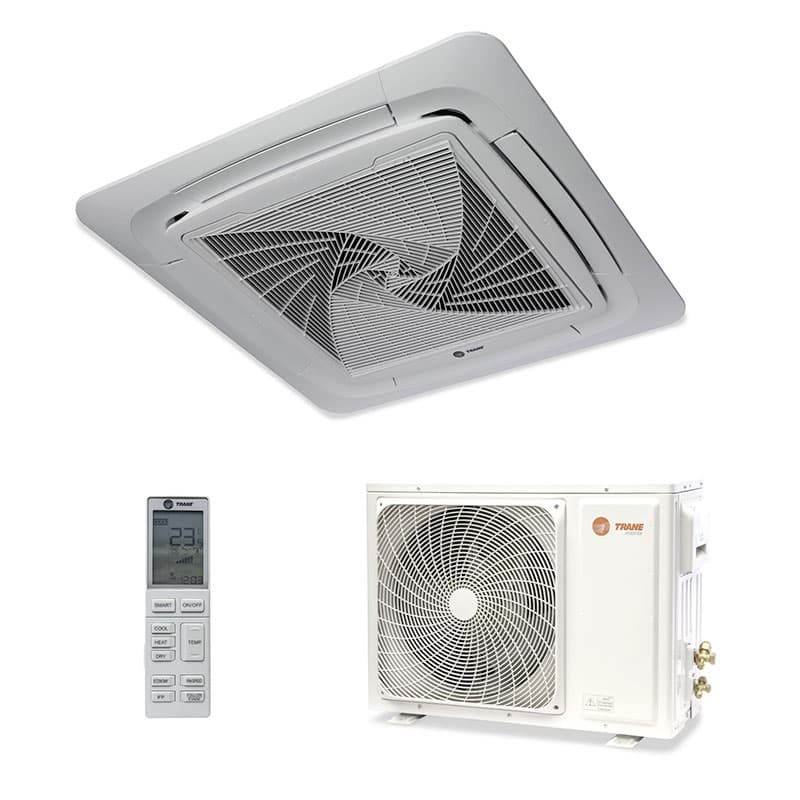 Ar Condicionado Split Cassete 4 Vias - Inverter - Trane - 24.000 BTUs - Quente/Frio - 220V Monofásico
