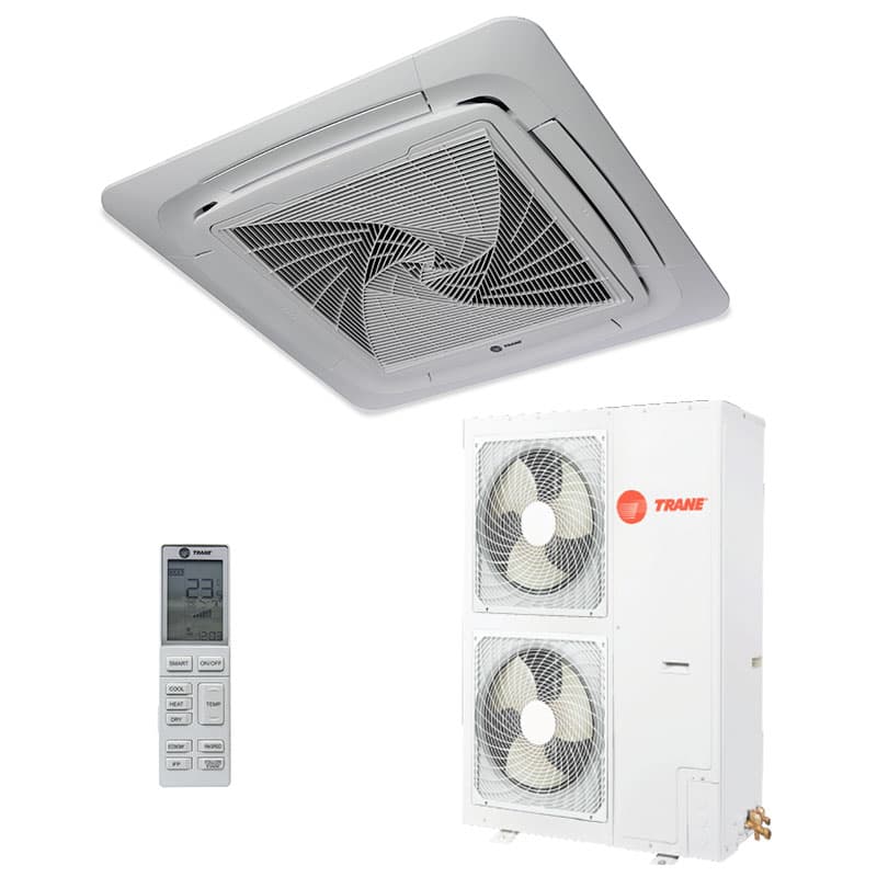 Ar Condicionado Split Cassete 4 Vias - Inverter - Trane - 52.000 BTUs - Quente/Frio - 220V Monofásico